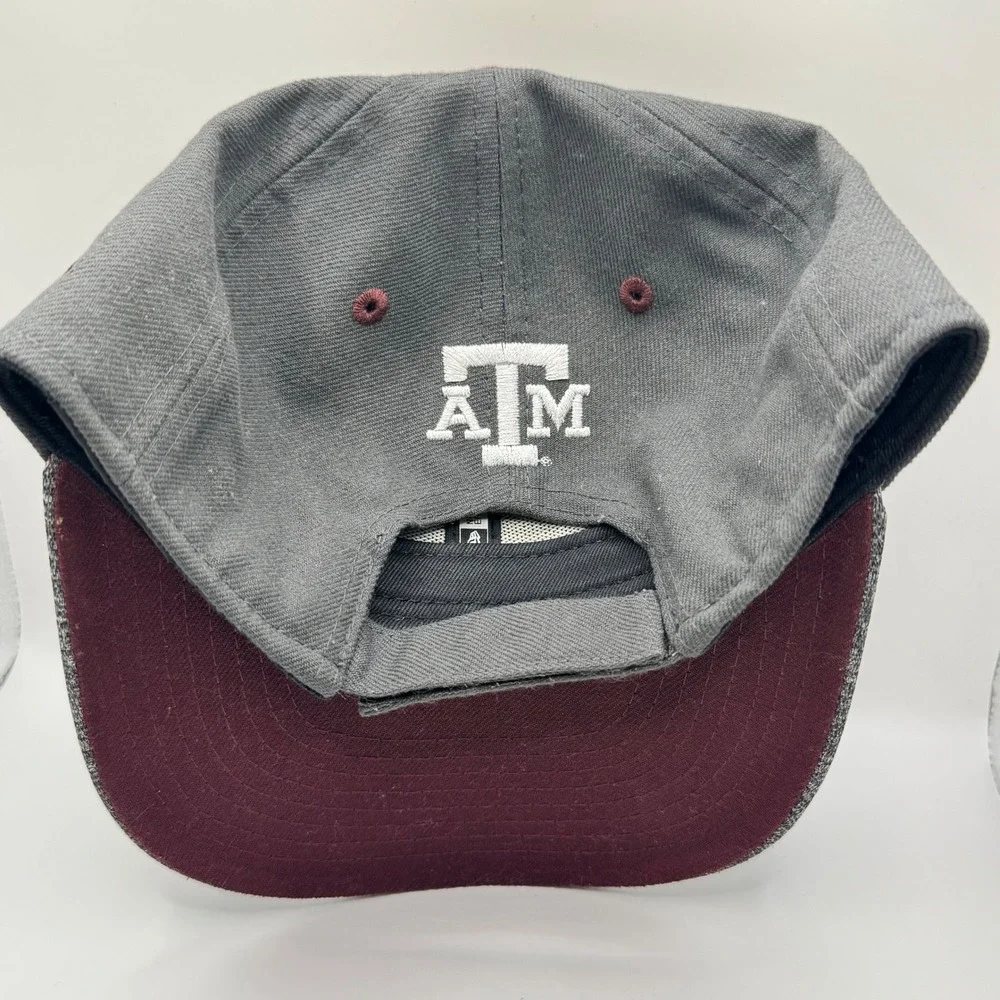 New Era 9FORTY‎ Texas A&M Aggies Youth Hat Heather Gray Adjustable Cap Kids